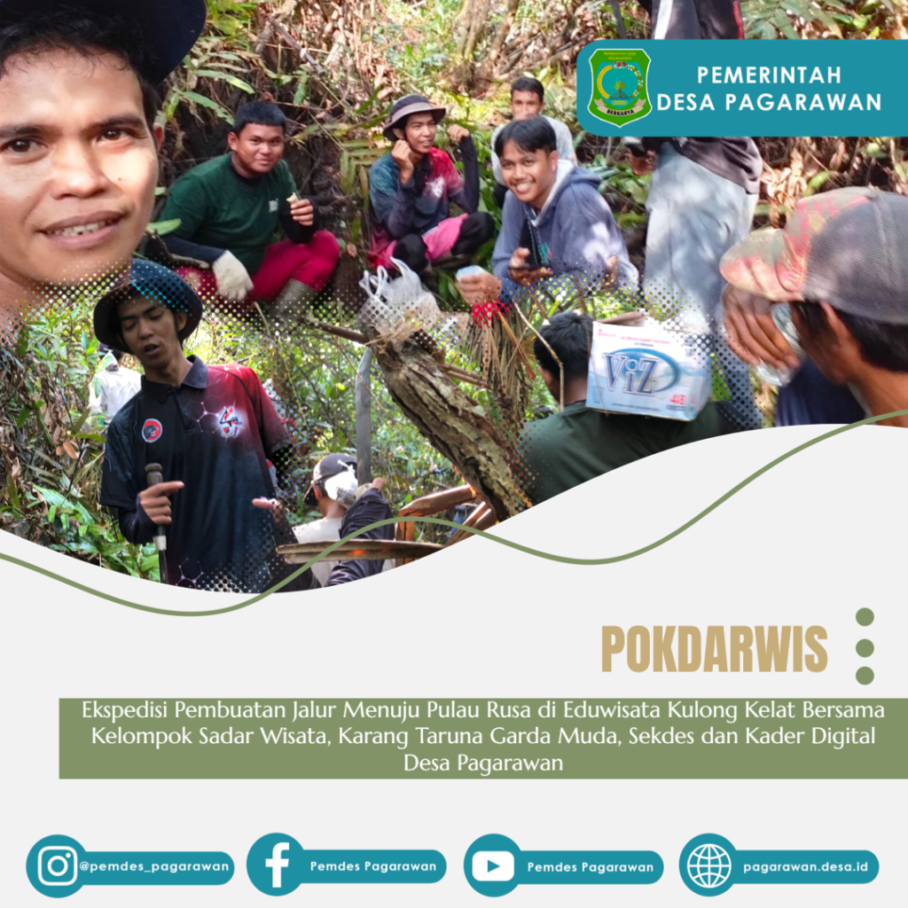 Ekspedisi Pembuatan Jalur Menuju Pulau Rusa di Eduwisata Kulong Kelat