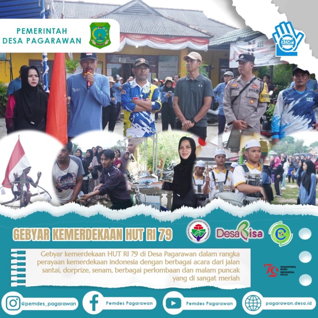 Gebyar Kemerdekaan HUT RI 79 Desa Pagarawan