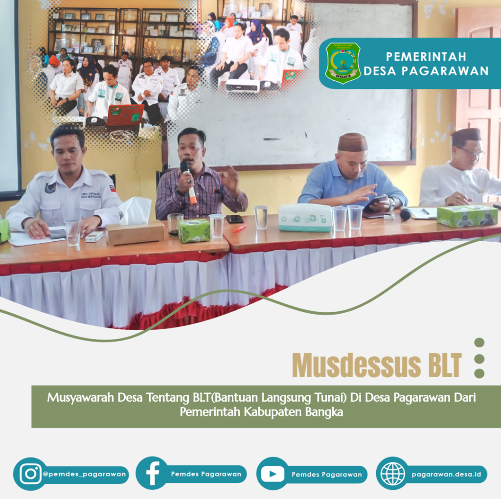 MUSDESSUS BLT(BANTUAN LANGSUNG TUNAI)