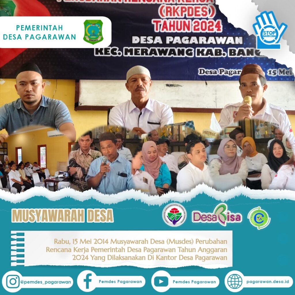 Musyawarah Desa Pagarawan 2024