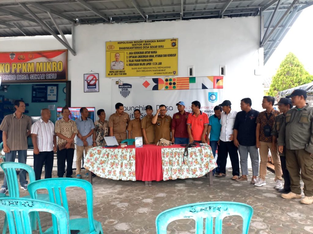 PEMDES PAGARAWAN MELAKUKAN STUDI TIRU DI DESA SEKAR BIRU