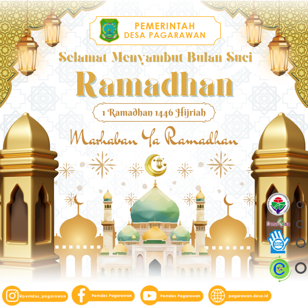 Pemdes Pagarawan Mengucapkan Selamat Menunaikan Ibadah Puasa 1446 H