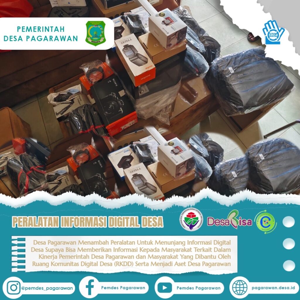 Peralatan Informasi Digital Desa Pagarawan