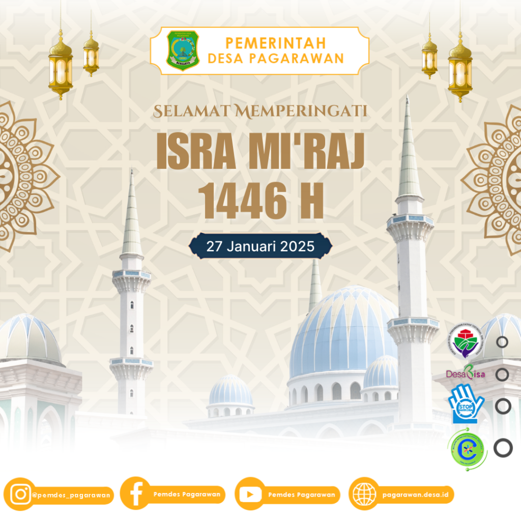 Selamat Memperingati Isra Mi'raj Nabi Muhammad SAW